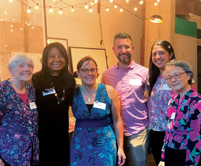 Dean Burton at a community event