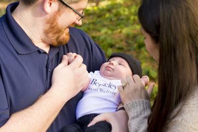 Matthew Smith and his family